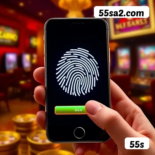 Perguntas sobre login na 55s